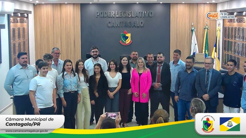 POSSE DO PARLAMENTO JOVEM CANTAGALO - PR